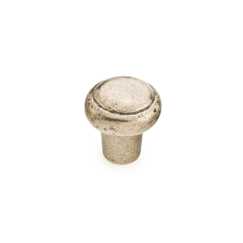 Mountain Ringed Knob by Schaub - Italian Nickel - New York Hardware