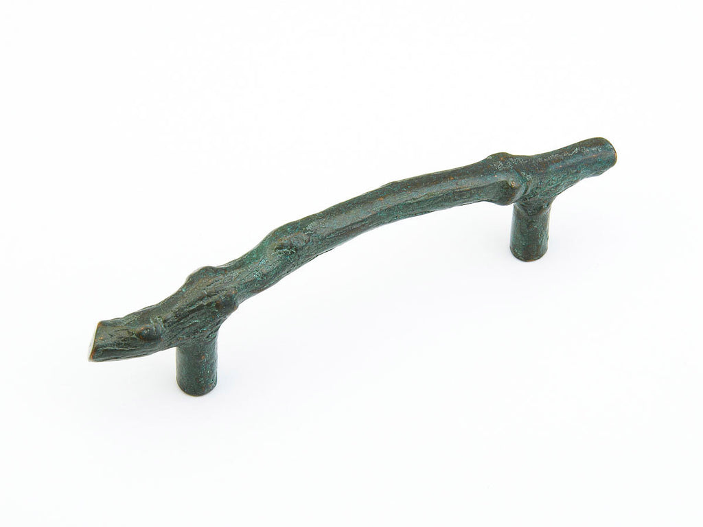 Mountain Twig Pull by Schaub - Verde Imperiale - New York Hardware