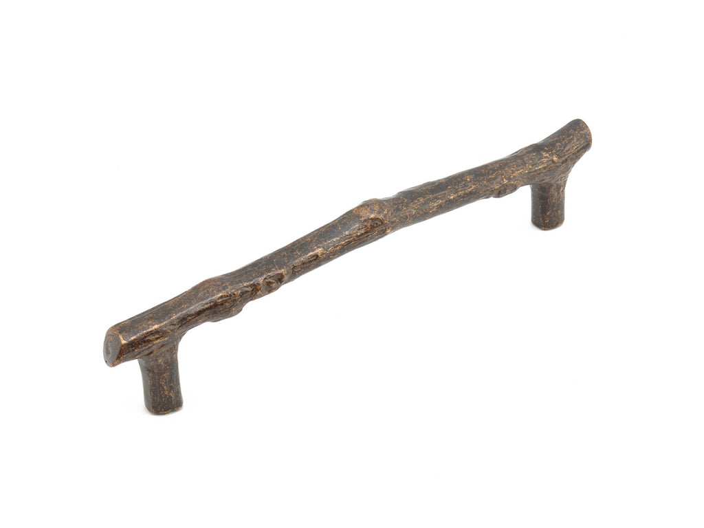 Mountain Twig Pull by Schaub - Antique Bronze - New York Hardware