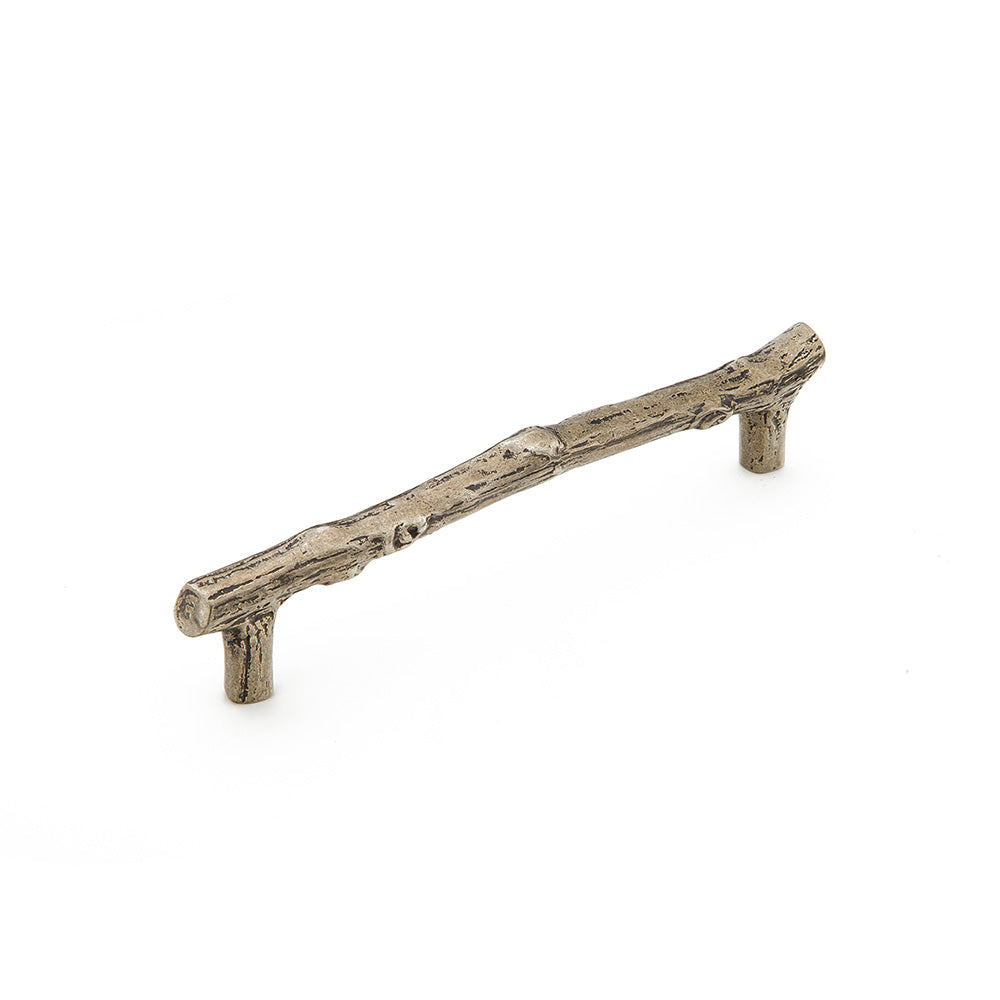 Mountain Twig Pull by Schaub - Italian Nickel - New York Hardware