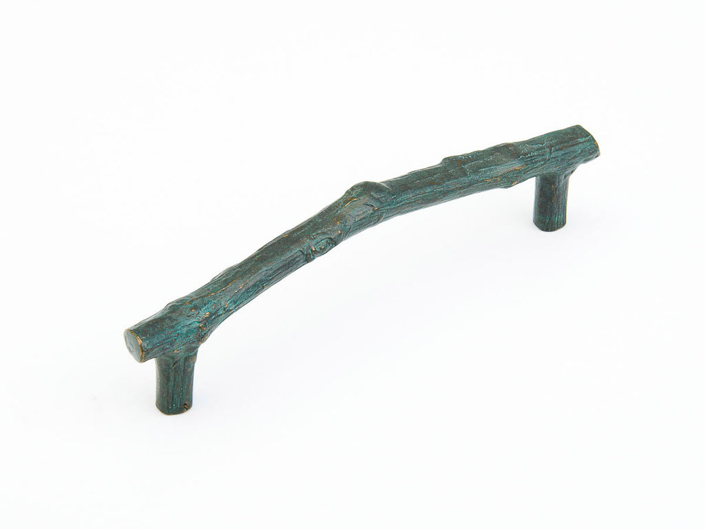 Mountain Twig Pull by Schaub - Verde Imperiale - New York Hardware