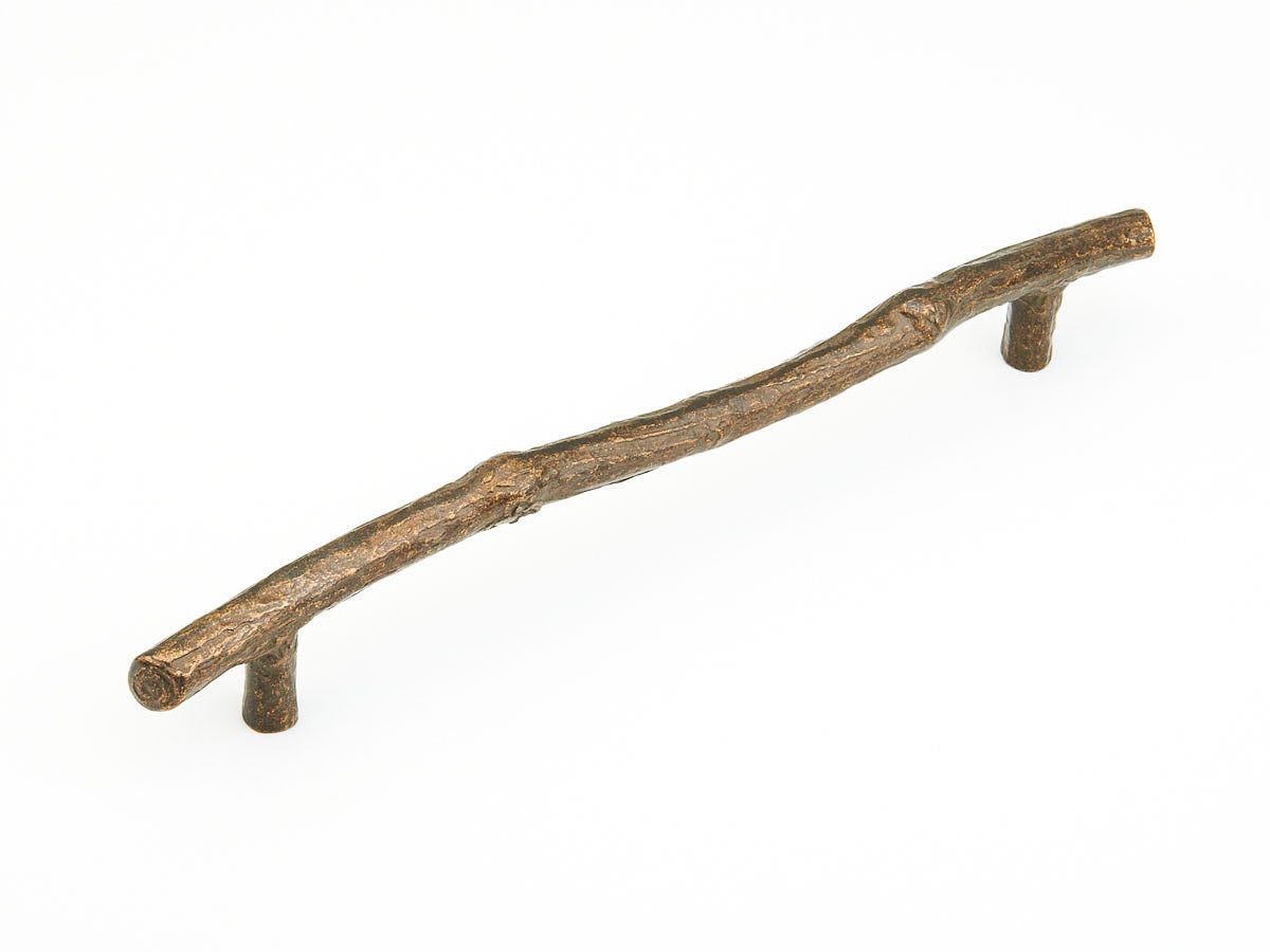 Mountain Twig Appliance Pull by Schaub - Antique Bronze - New York Hardware