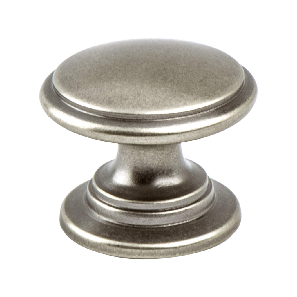 Antique Pewter - 1-3/16" - Andante Knob by Berenson - New York Hardware