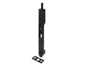 Heavy Duty 7" Flush Bolt - Black - New York Hardware Online