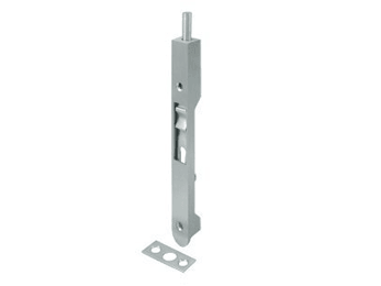 Heavy Duty 7" Flush Bolt - Brushed Chrome - New York Hardware Online