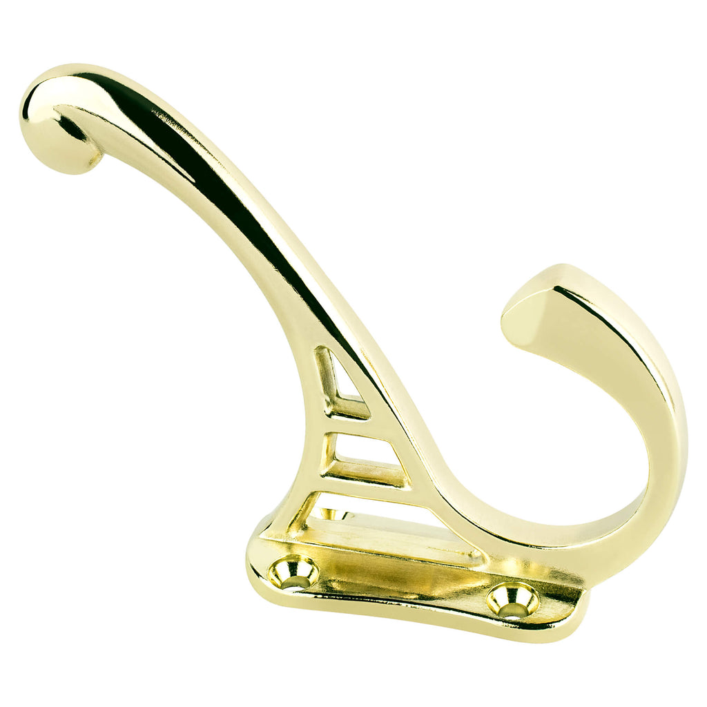 Polished Brass - 3/8" - Prelude Hook by Berenson - New York Hardware