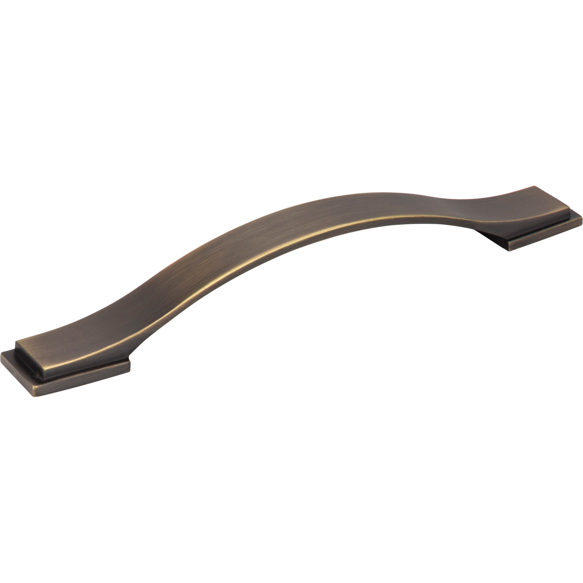 Strap Mirada Cabinet Pull by Jeffrey Alexander - Antique Brushed Satin Brass
