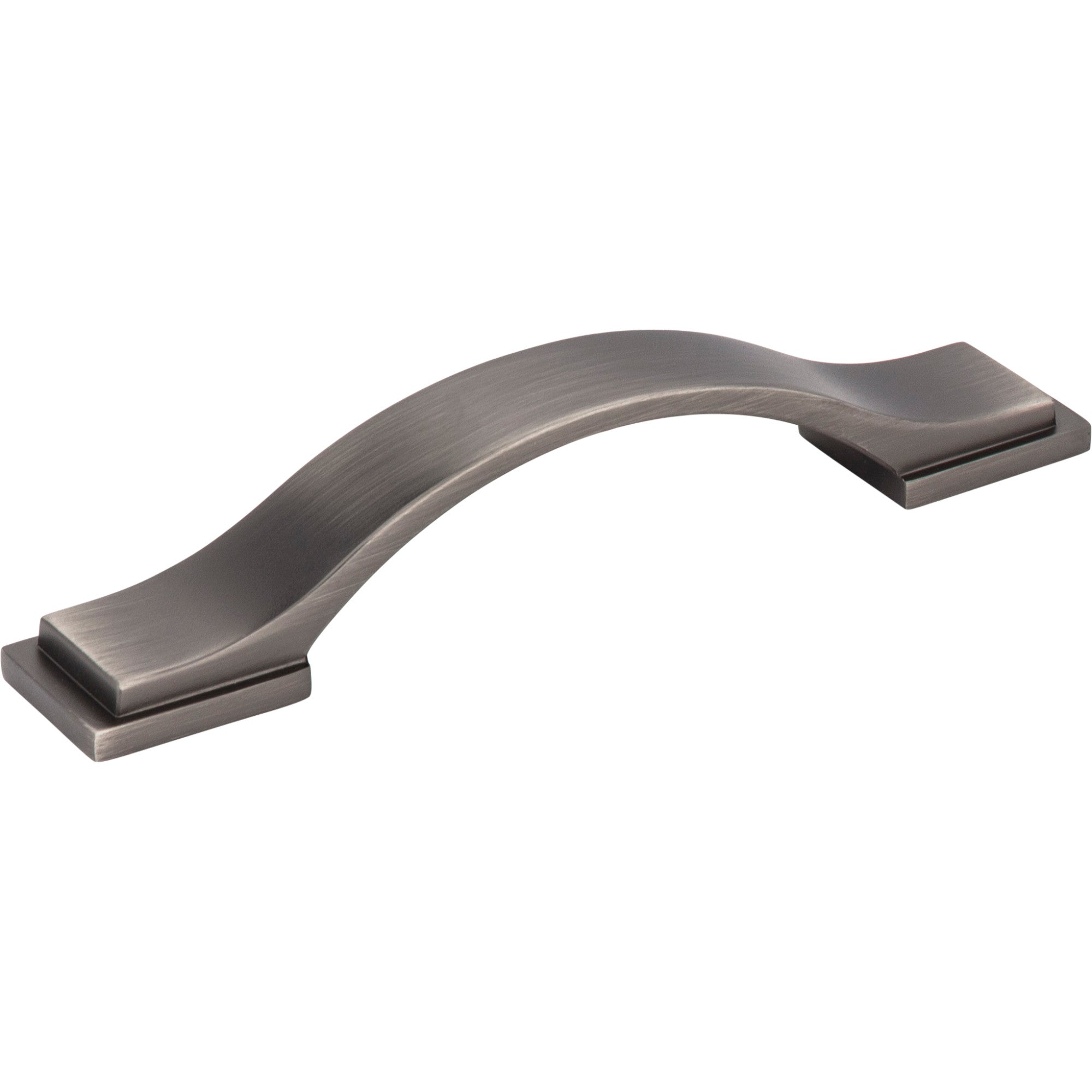 Strap Mirada Cabinet Pull by Jeffrey Alexander - Brushed Pewter