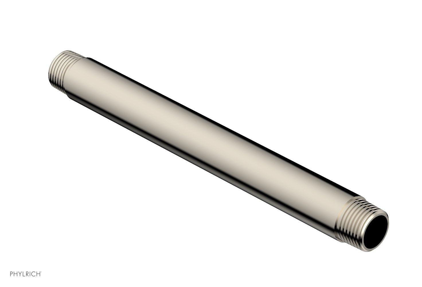 8" Straight Shower Arm by Phylrich - Satin Nickel