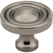 Round Bella Cabinet Knob by Jeffrey Alexander - Brushed Pewter
