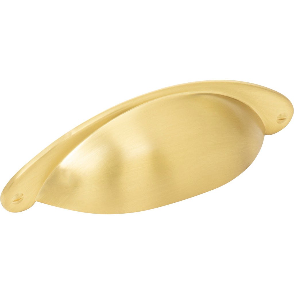 Lyon Cabinet Cup Pull by Jeffrey Alexander - Brushed Gold
