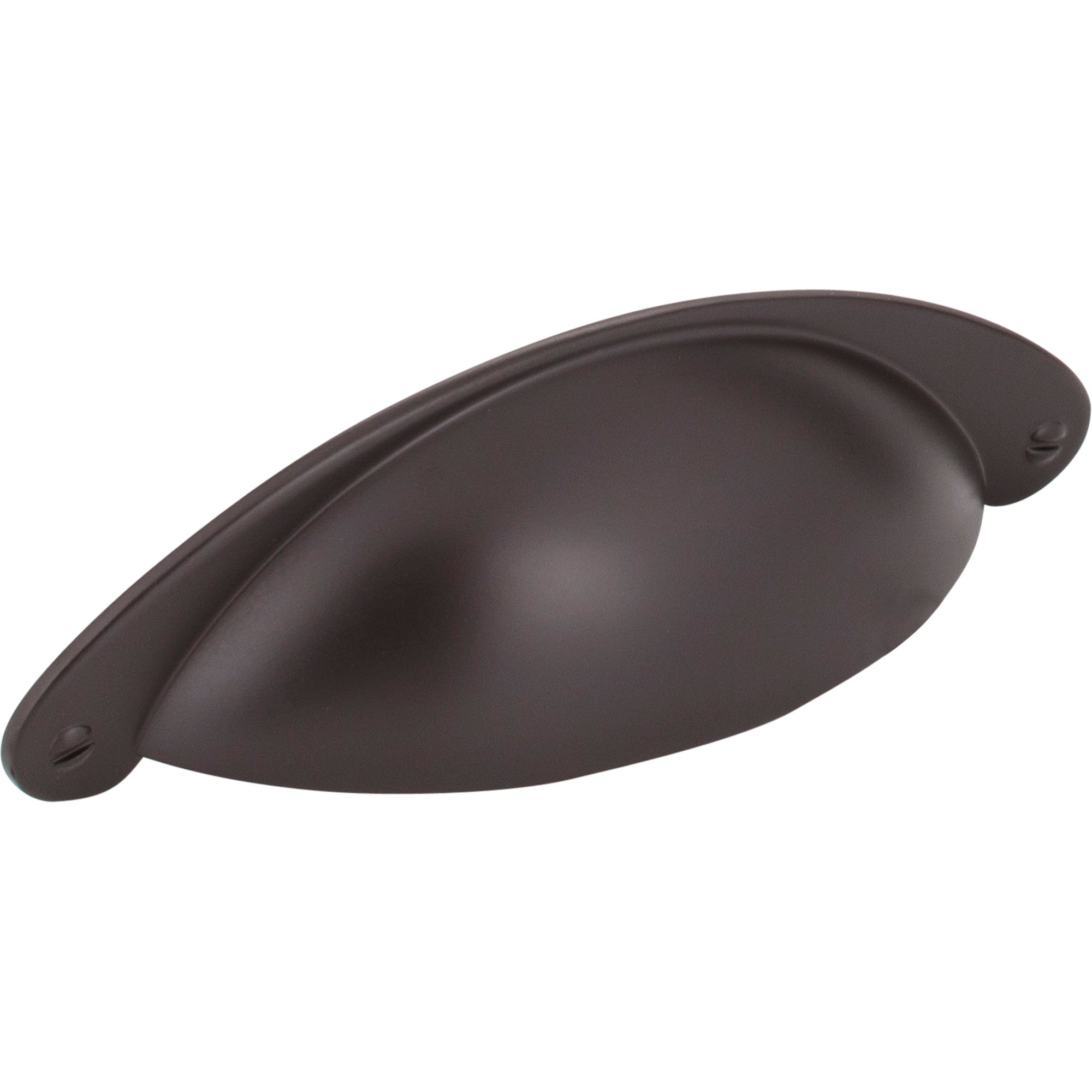 Lyon Cabinet Cup Pull by Jeffrey Alexander - Dark Bronze