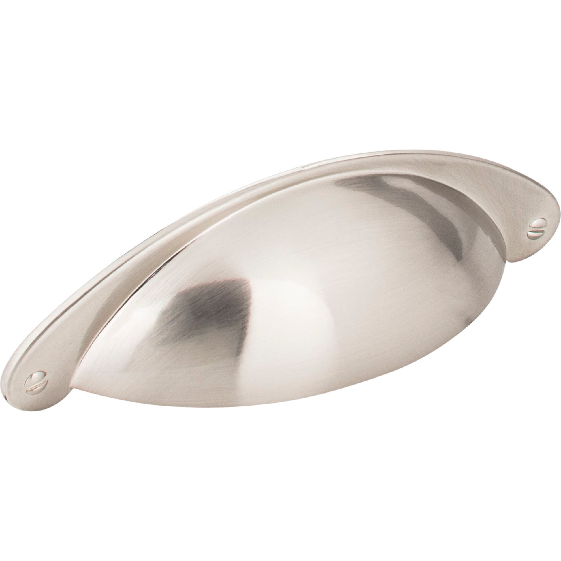 Lyon Cabinet Cup Pull by Jeffrey Alexander - Satin Nickel