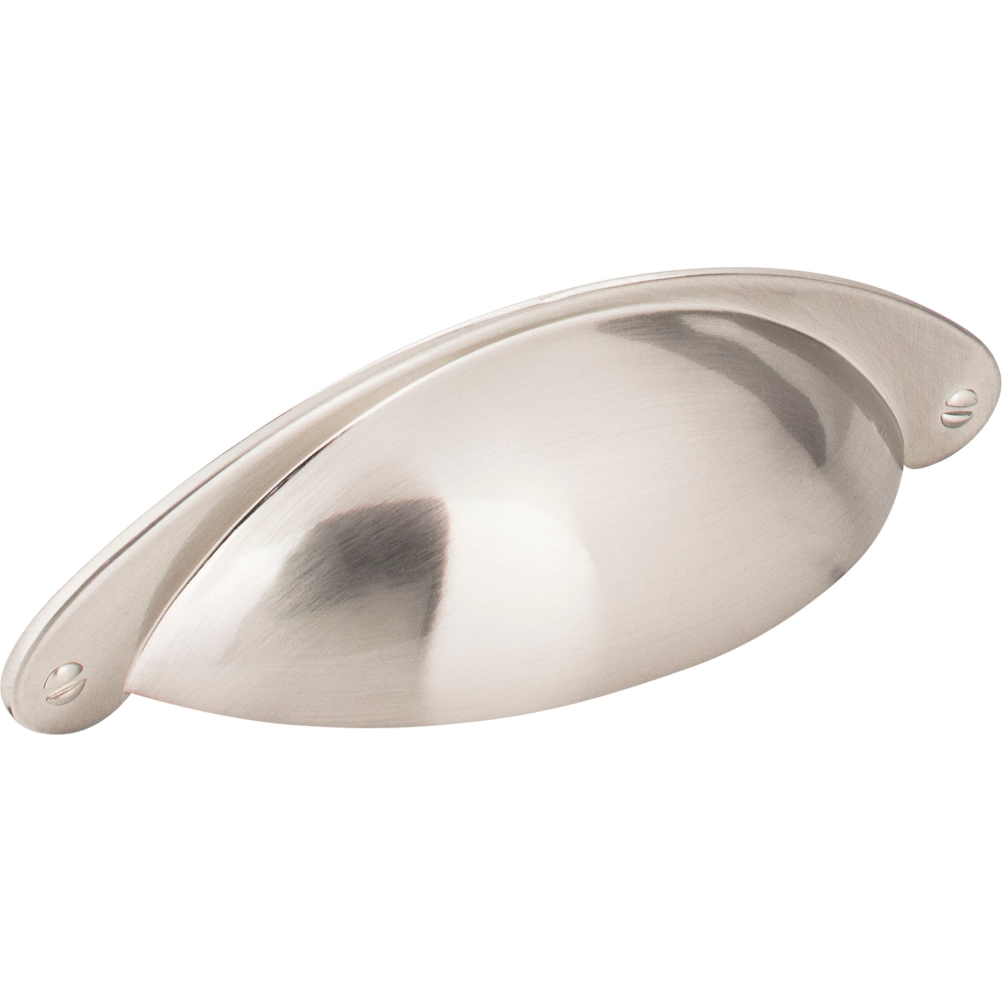 Lyon Cabinet Cup Pull by Jeffrey Alexander - Satin Nickel