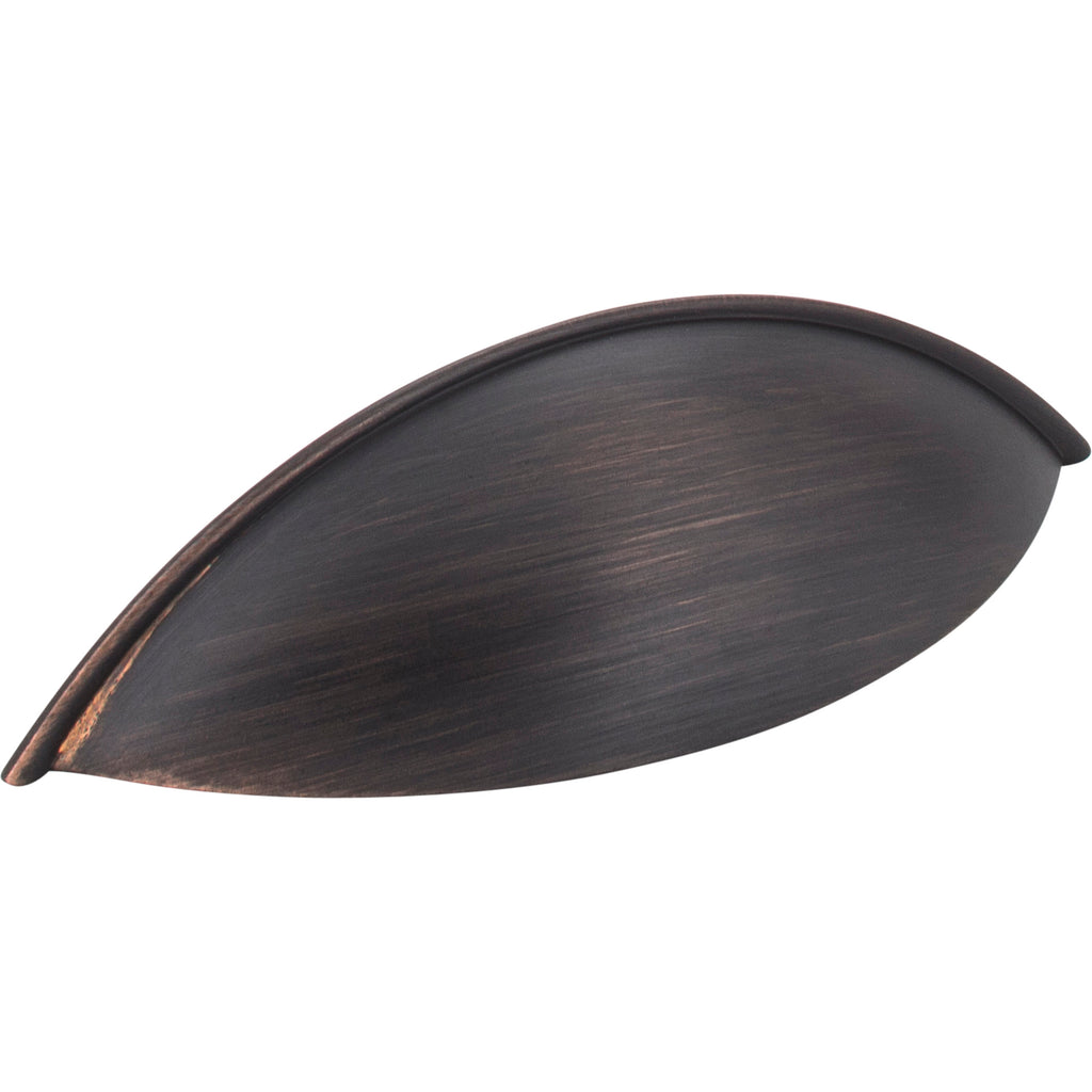 Bordeaux Cabinet Cup Pull by Jeffrey Alexander - Brushed Oil Rubbed Bronze
