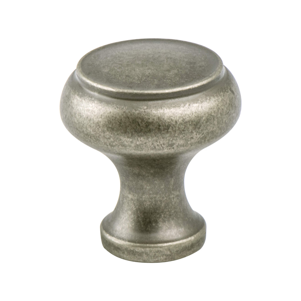 Weathered Nickel - 1-1/4" - Forte Knob by Berenson - New York Hardware