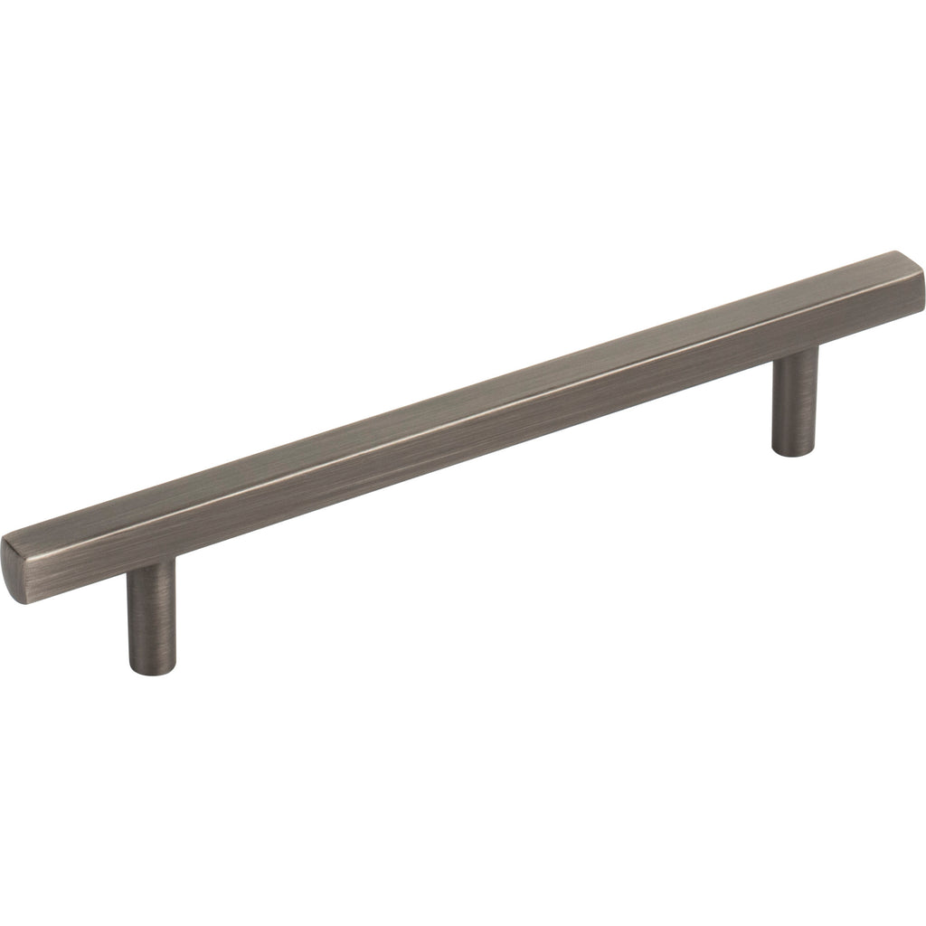 Square Dominique Cabinet Bar Pull by Jeffrey Alexander - Brushed Pewter