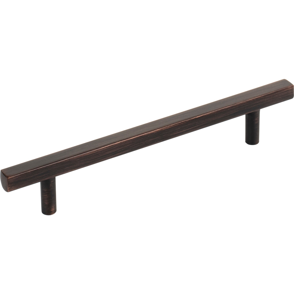 Square Dominique Cabinet Bar Pull by Jeffrey Alexander - Brushed Oil Rubbed Bronze