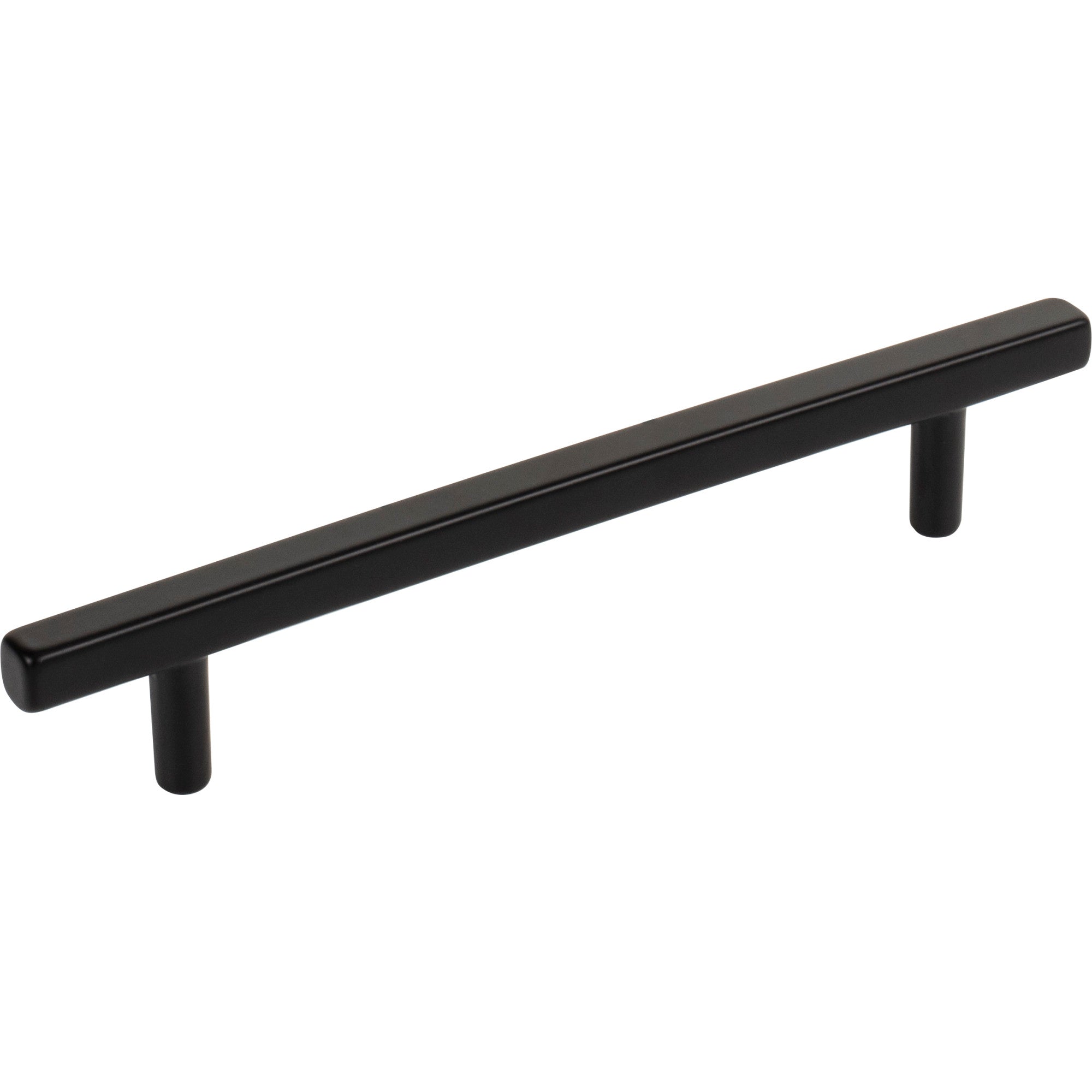 Square Dominique Cabinet Bar Pull by Jeffrey Alexander - Matte Black