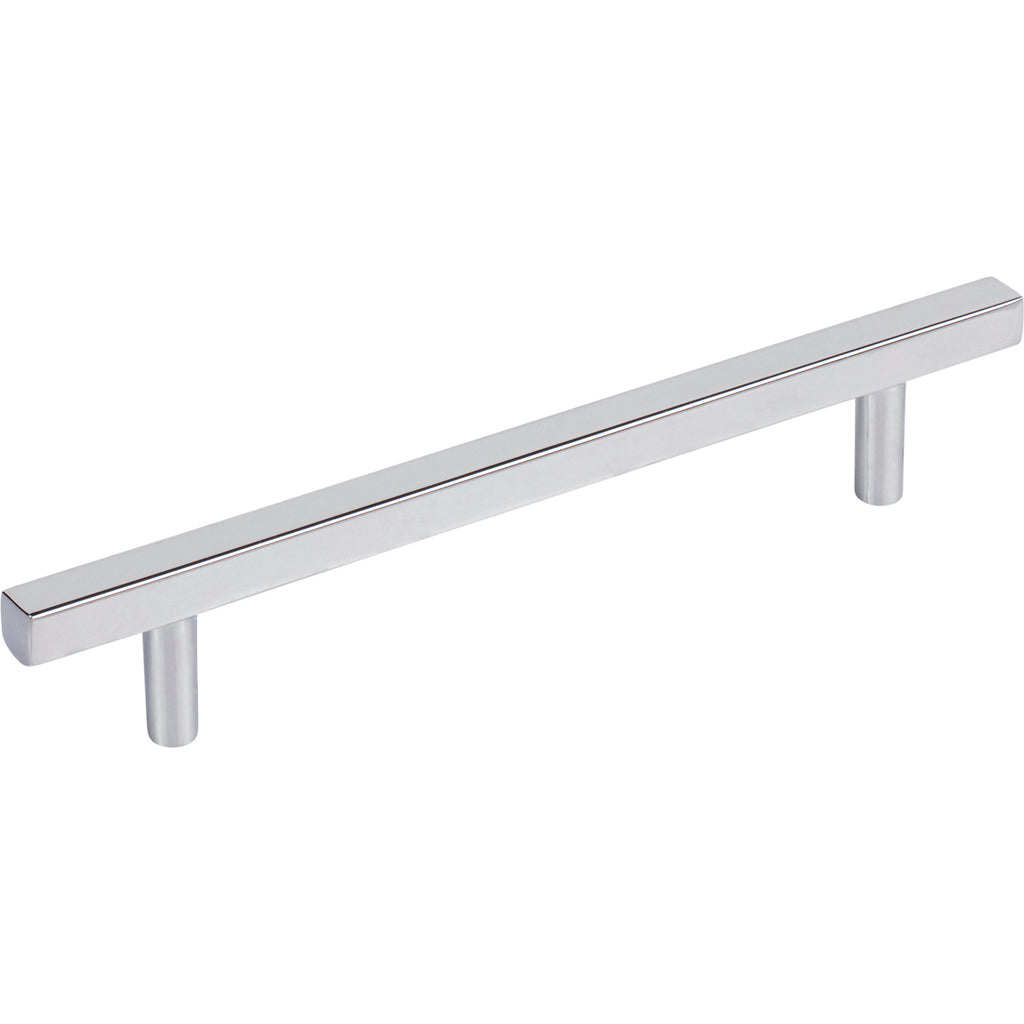 Square Dominique Cabinet Bar Pull by Jeffrey Alexander - Polished Chrome