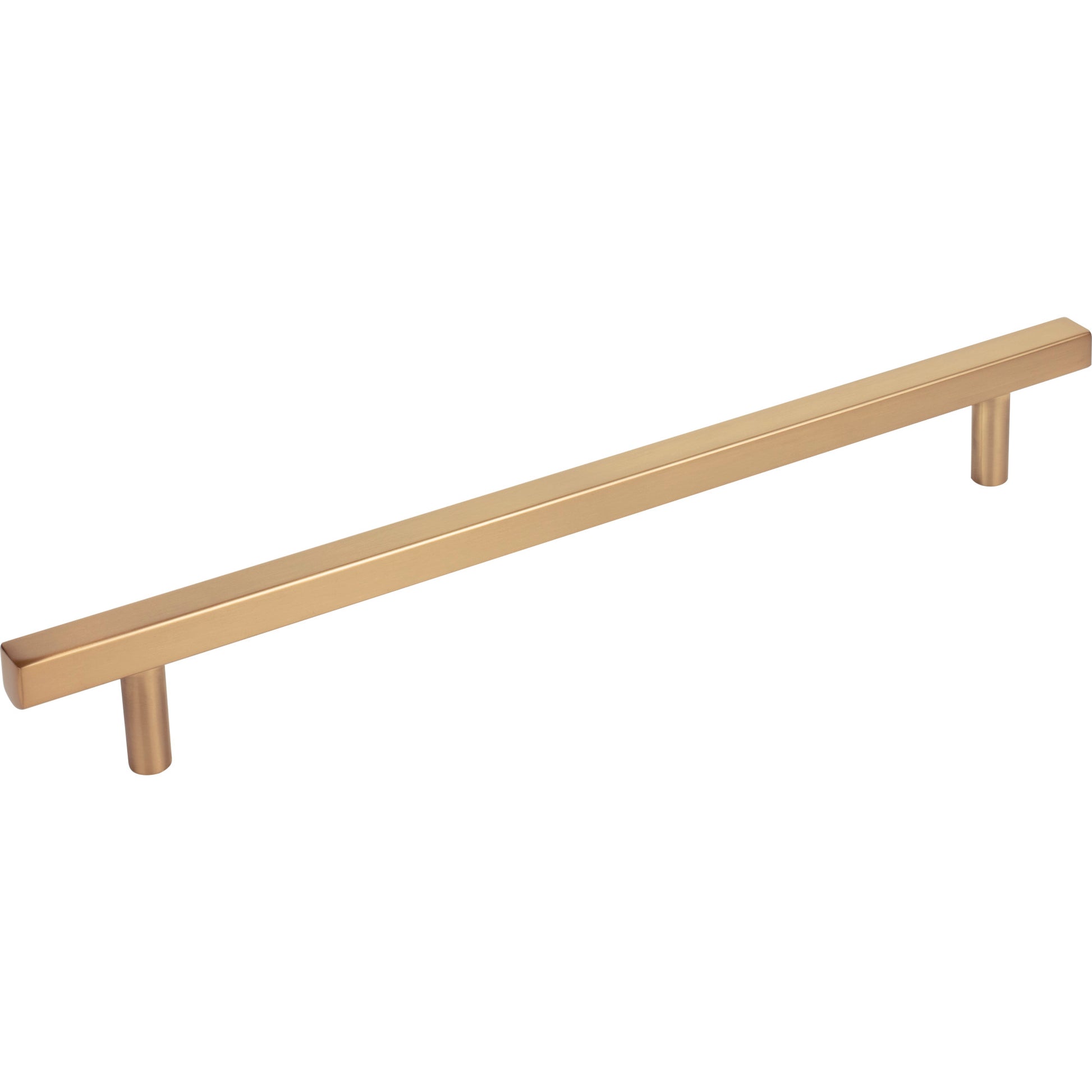 Square Dominique Appliance Handle by Jeffrey Alexander - Satin Bronze