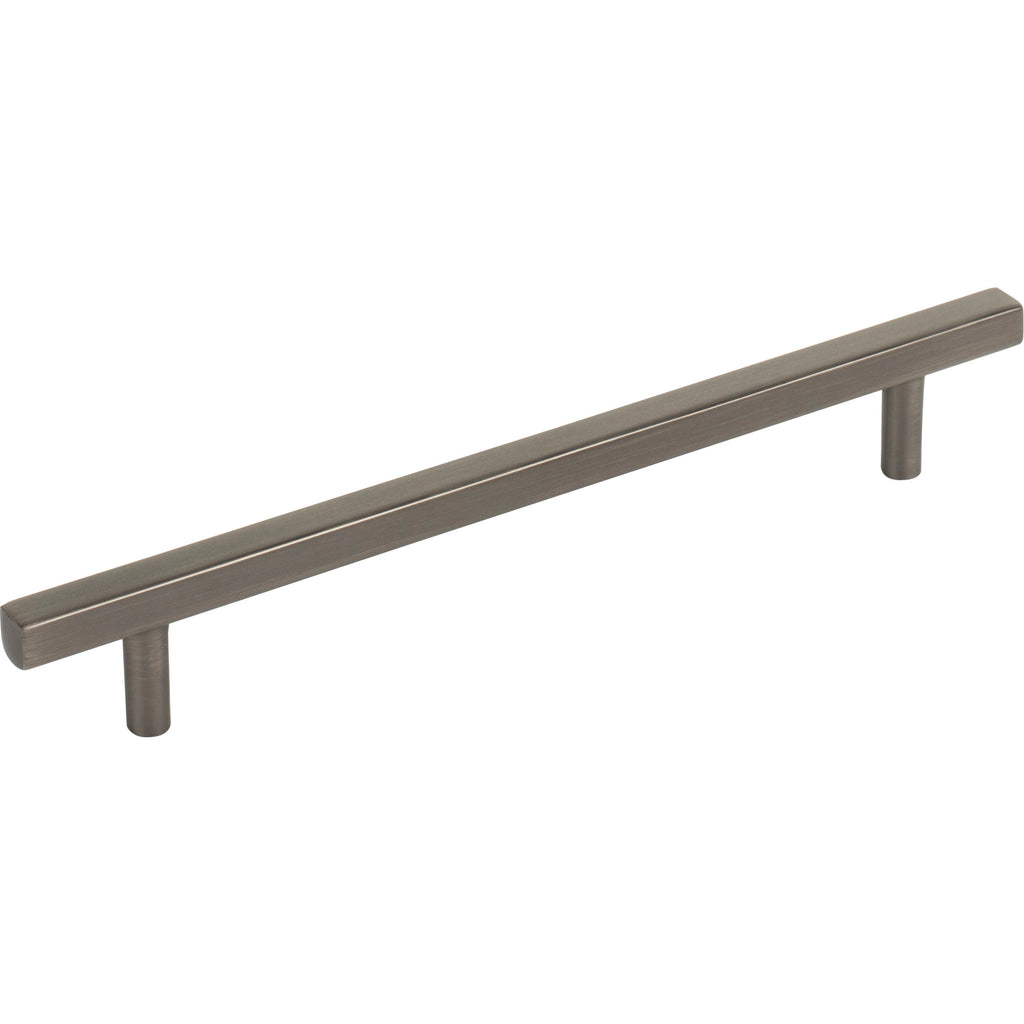 Square Dominique Cabinet Bar Pull by Jeffrey Alexander - Brushed Pewter