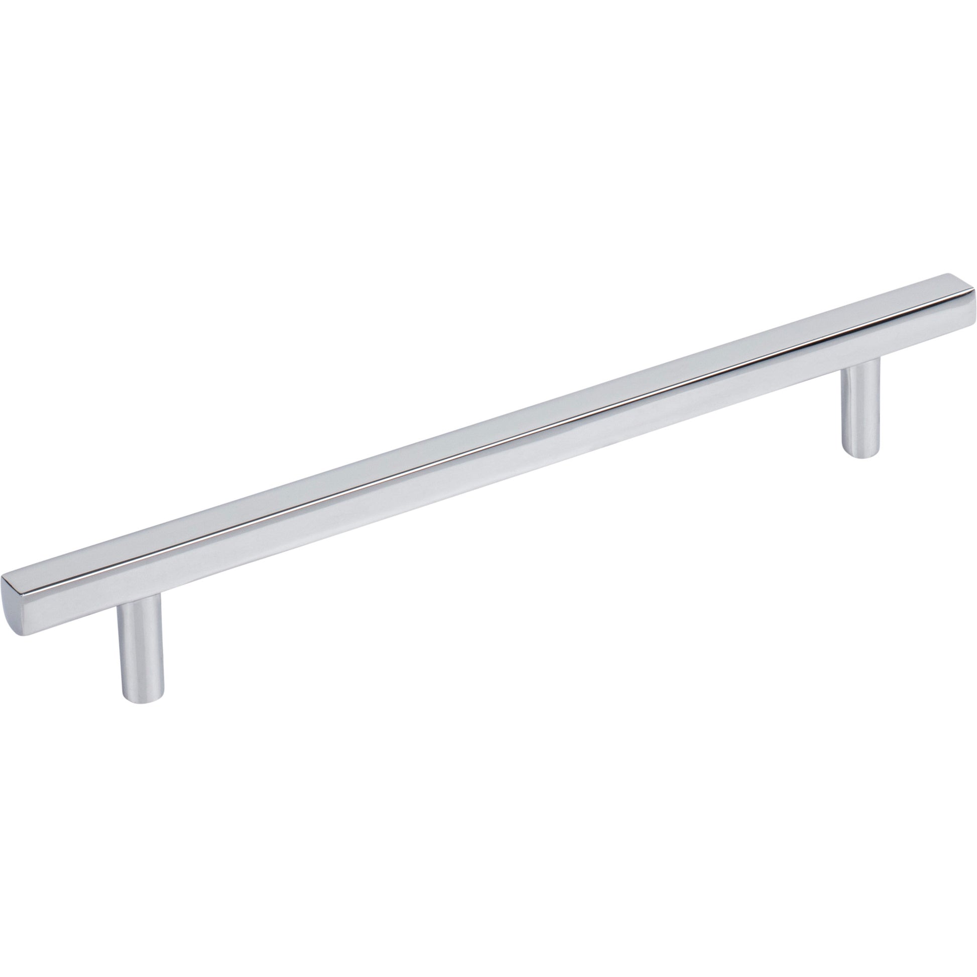 Square Dominique Cabinet Bar Pull by Jeffrey Alexander - Polished Chrome