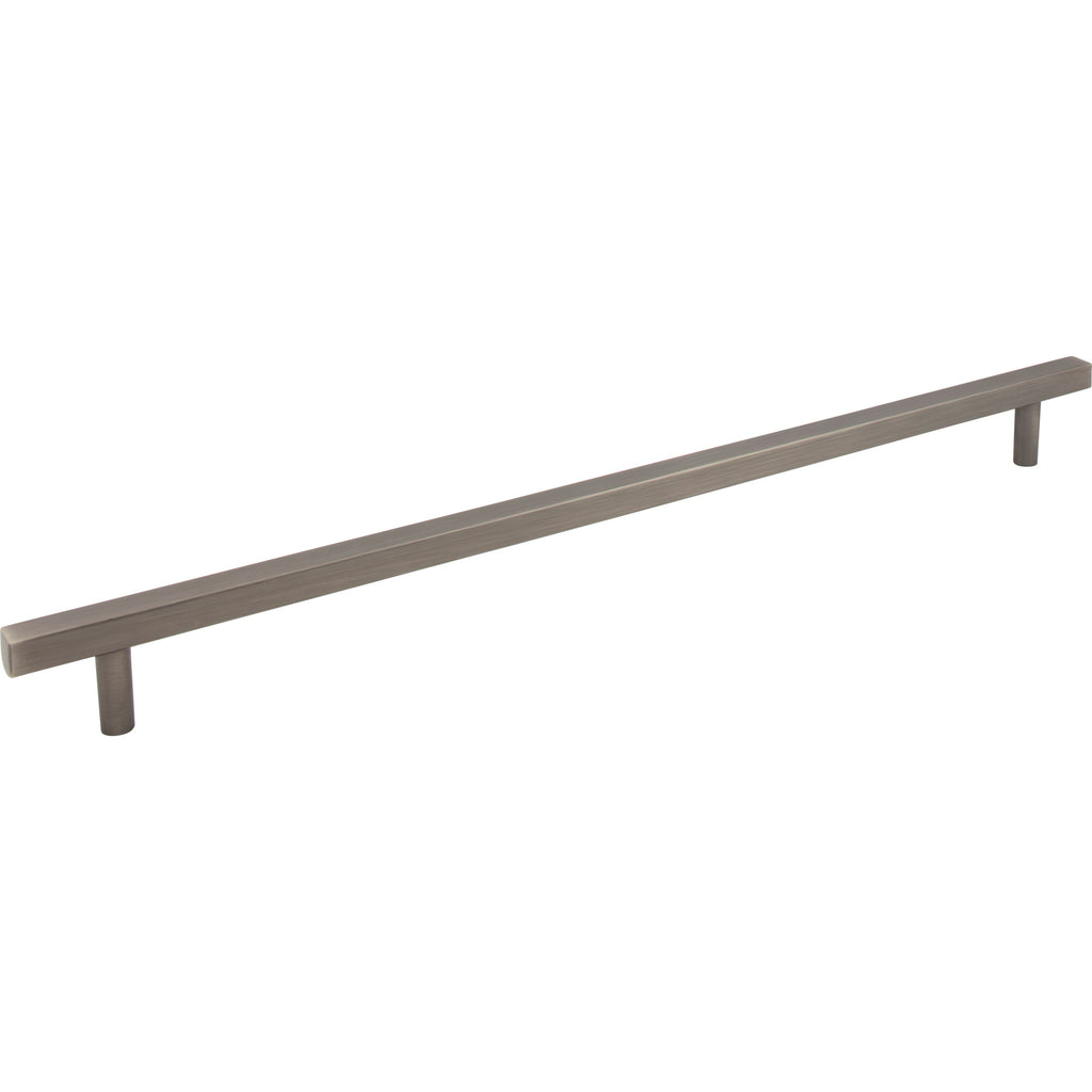 Square Dominique Appliance Handle by Jeffrey Alexander - Brushed Pewter