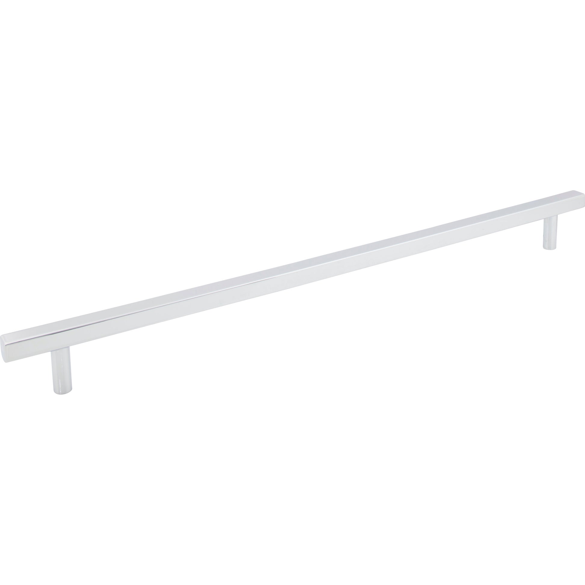 Square Dominique Appliance Handle by Jeffrey Alexander - Polished Chrome