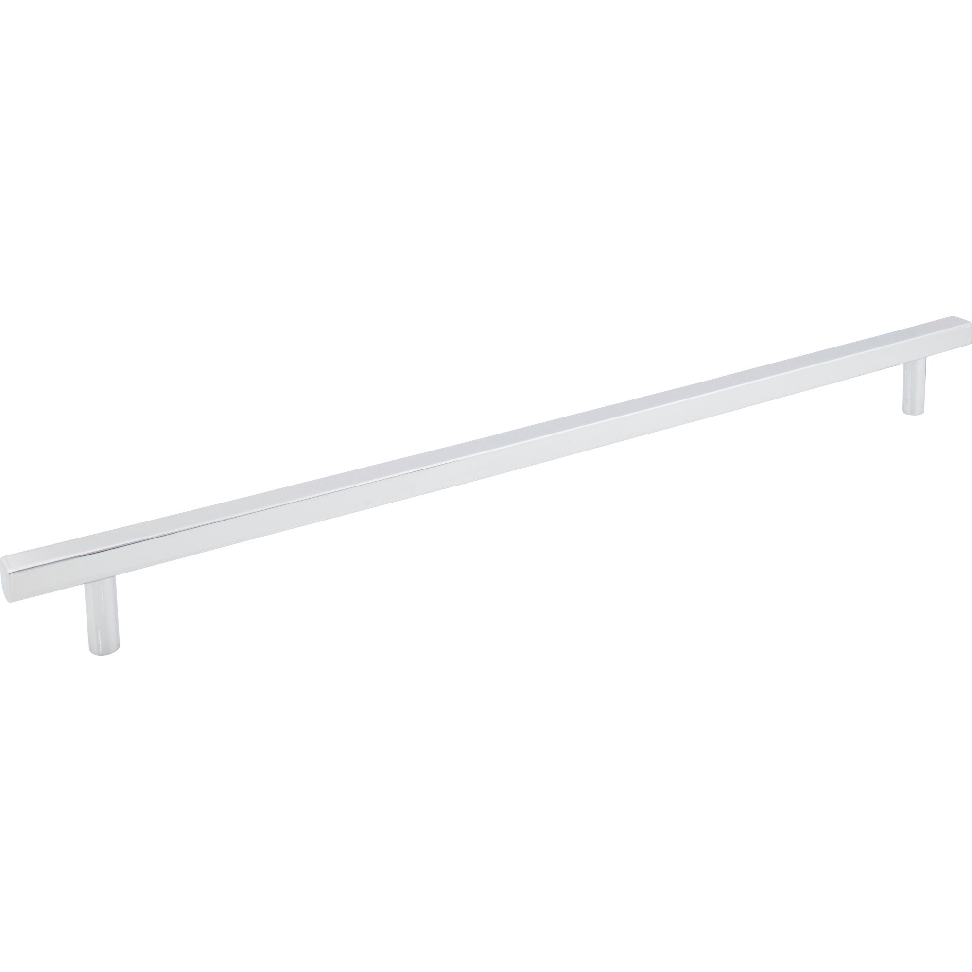 Square Dominique Appliance Handle by Jeffrey Alexander - Polished Chrome