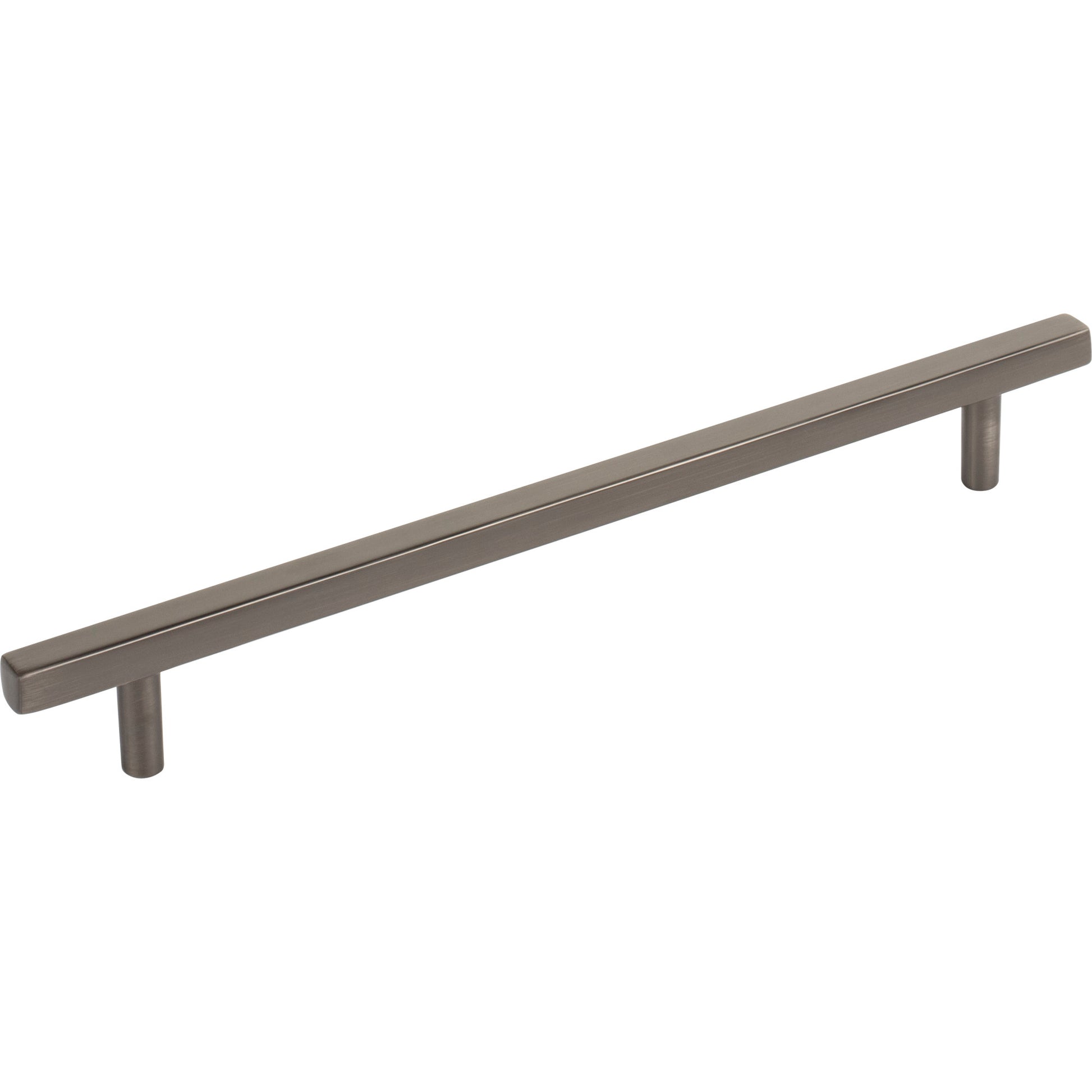 Square Dominique Cabinet Bar Pull by Jeffrey Alexander - Brushed Pewter