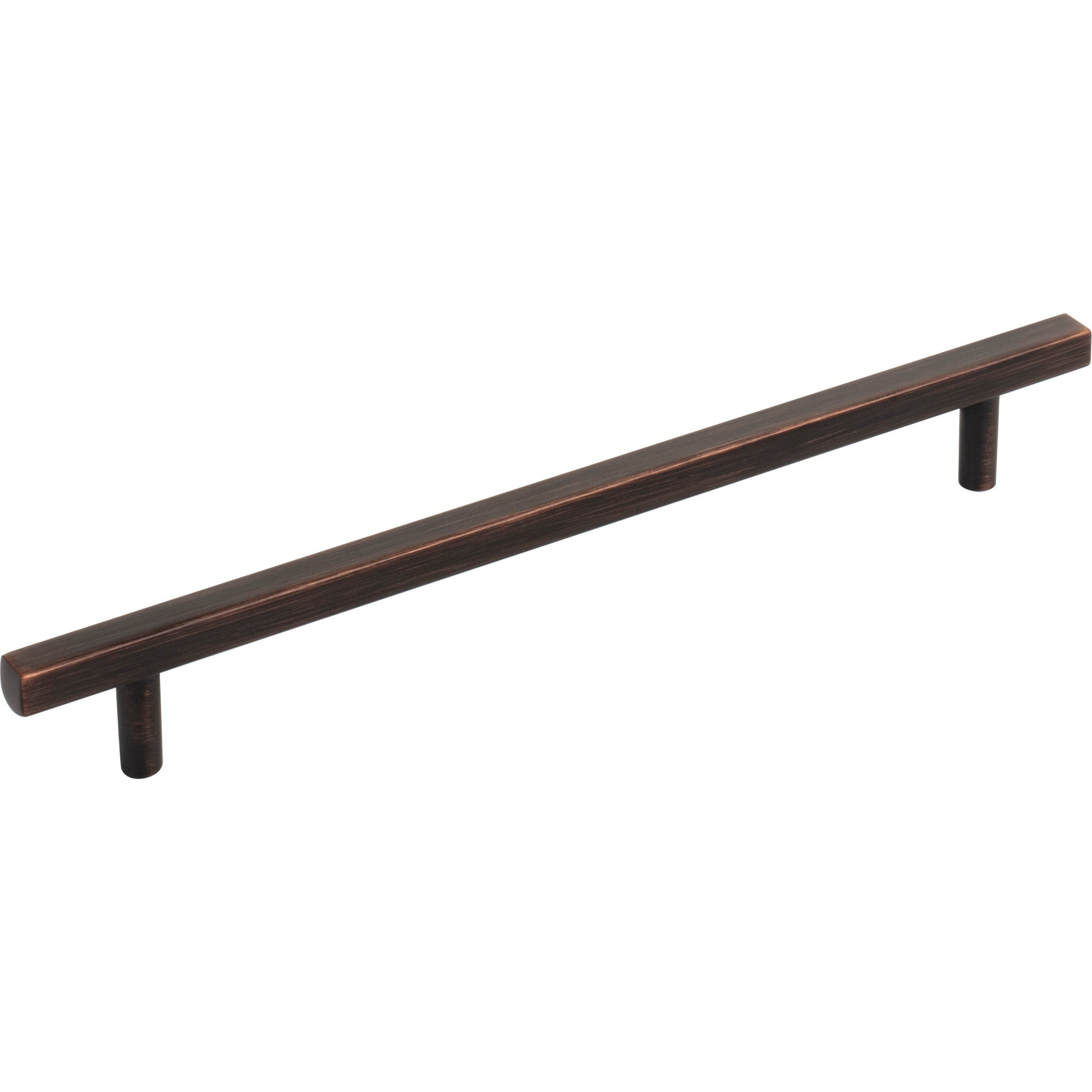 Square Dominique Cabinet Bar Pull by Jeffrey Alexander - Brushed Oil Rubbed Bronze