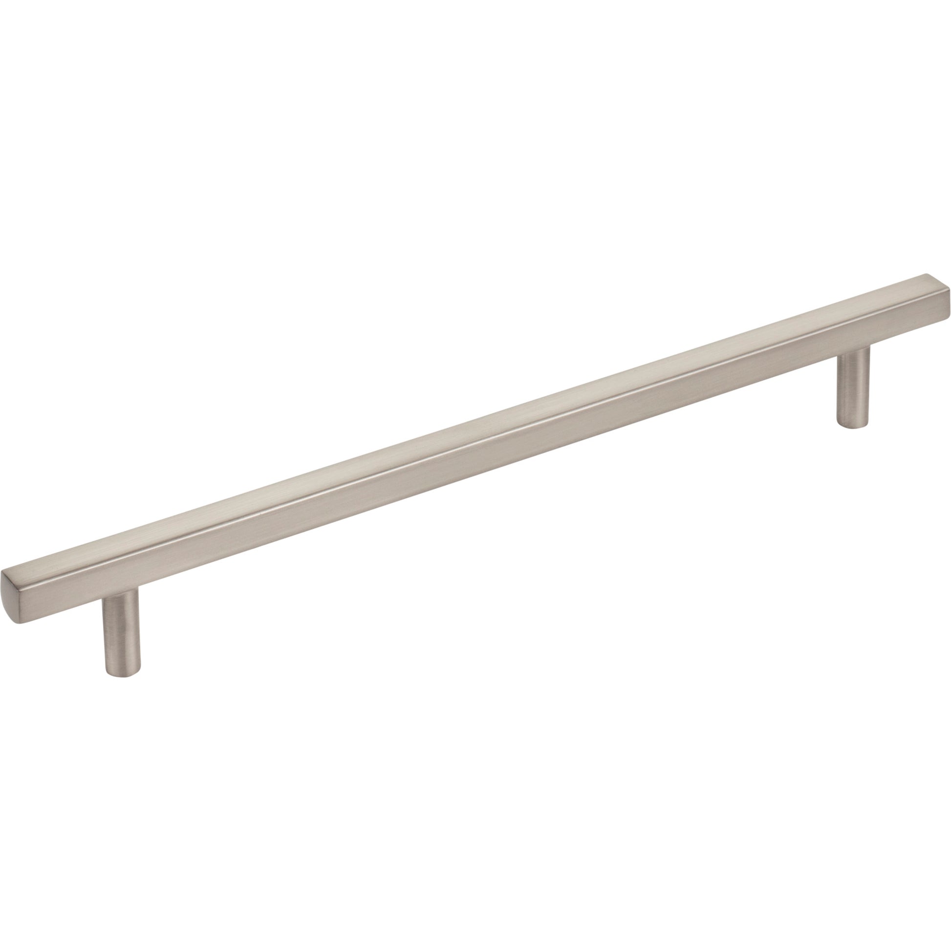 Square Dominique Cabinet Bar Pull by Jeffrey Alexander - Satin Nickel