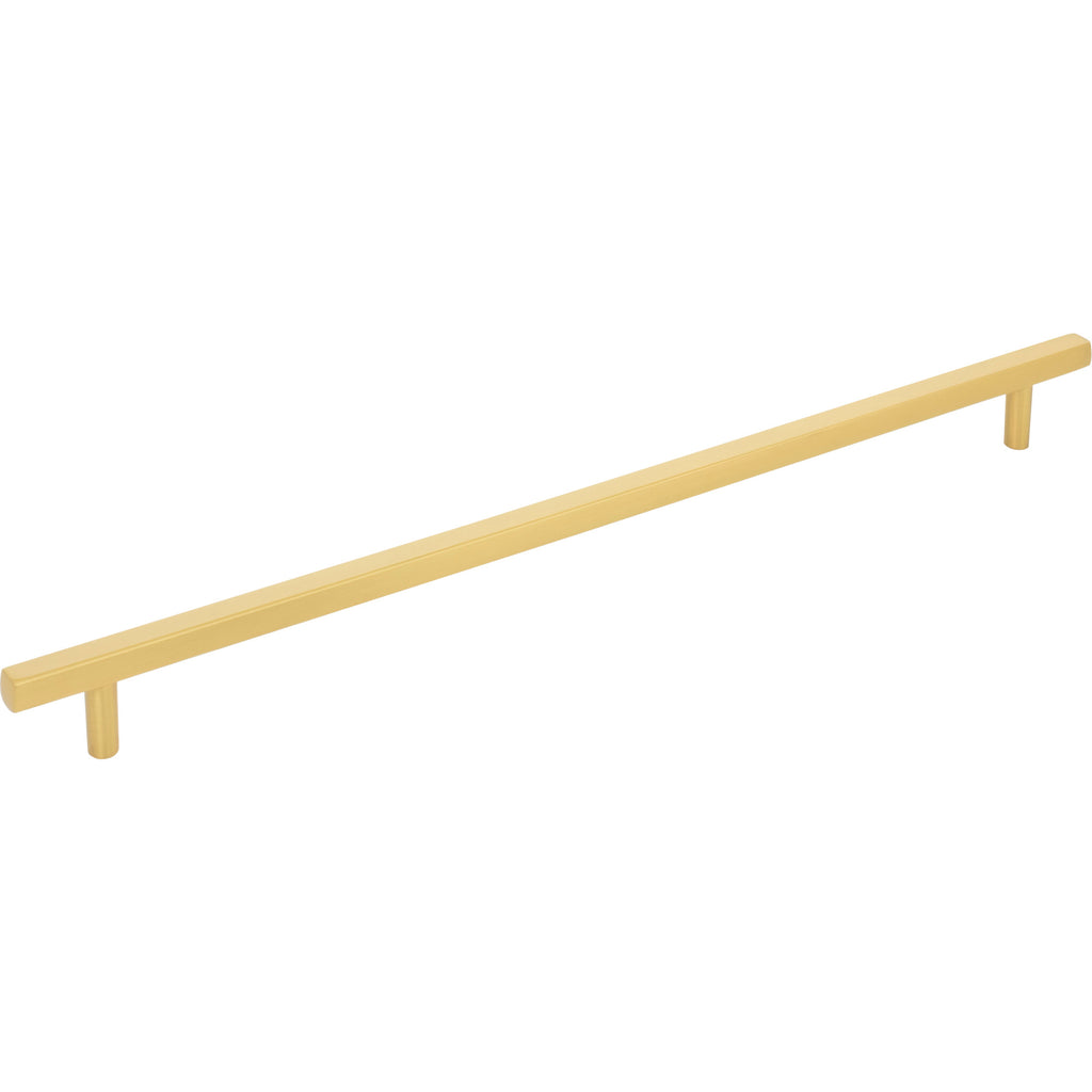 Square Dominique Cabinet Bar Pull by Jeffrey Alexander - Brushed Gold