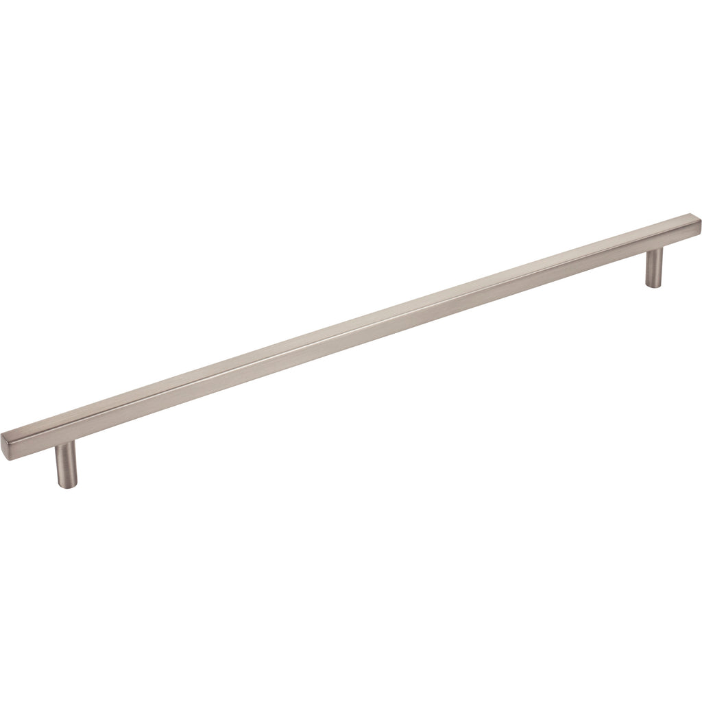 Square Dominique Cabinet Bar Pull by Jeffrey Alexander - Satin Nickel