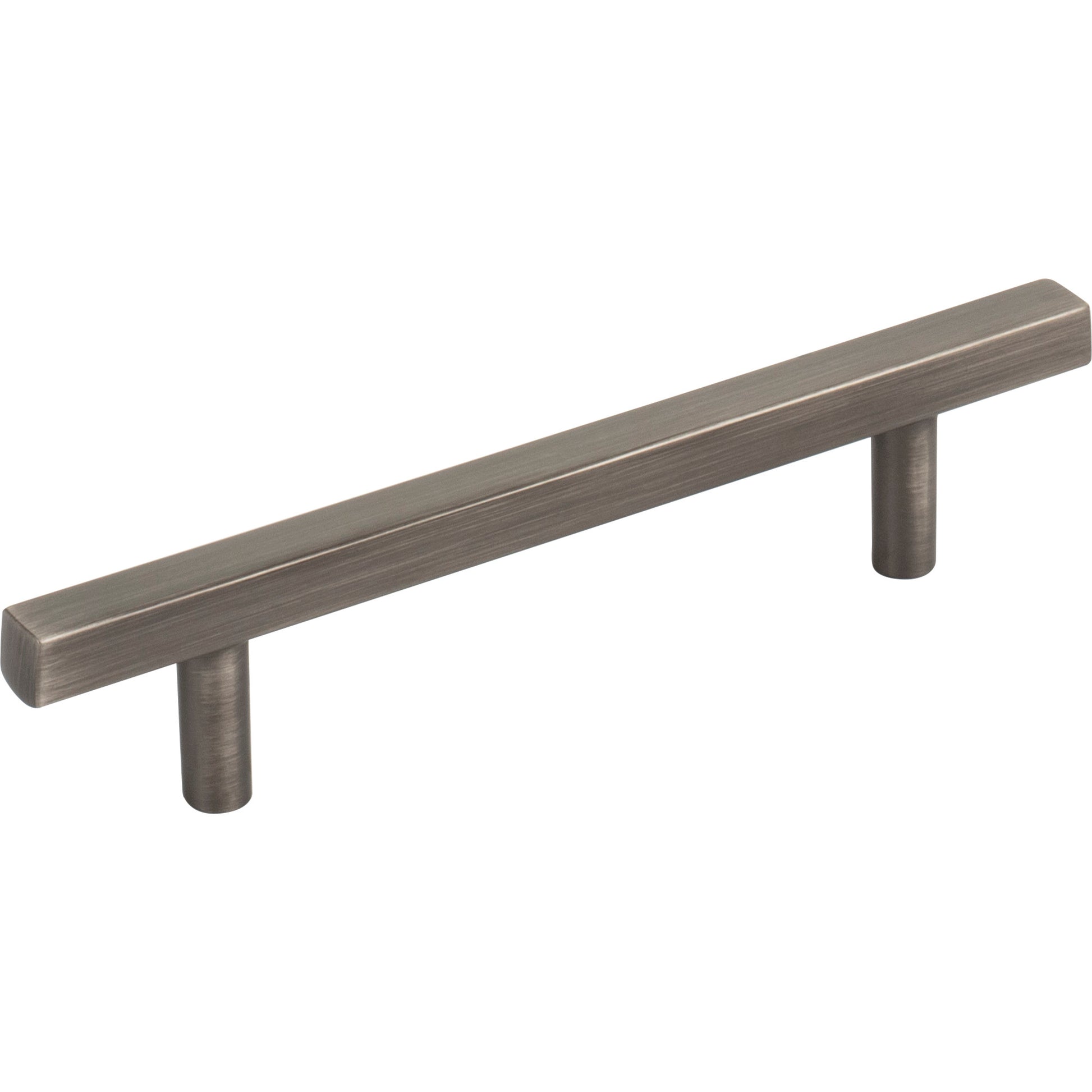 Square Dominique Cabinet Bar Pull by Jeffrey Alexander - Brushed Pewter