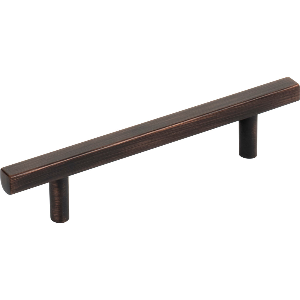 Square Dominique Cabinet Bar Pull by Jeffrey Alexander - Brushed Oil Rubbed Bronze