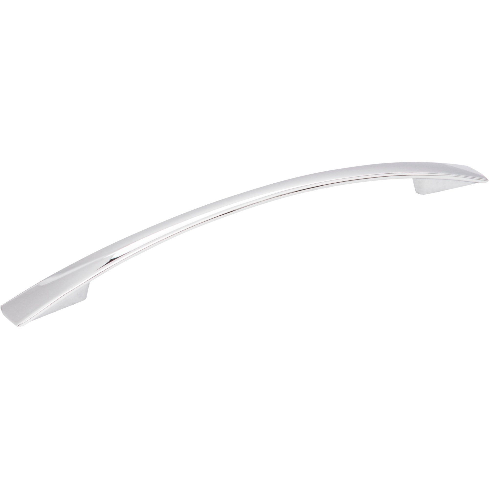 Flared Regan Cabinet Pull by Jeffrey Alexander - Polished Chrome