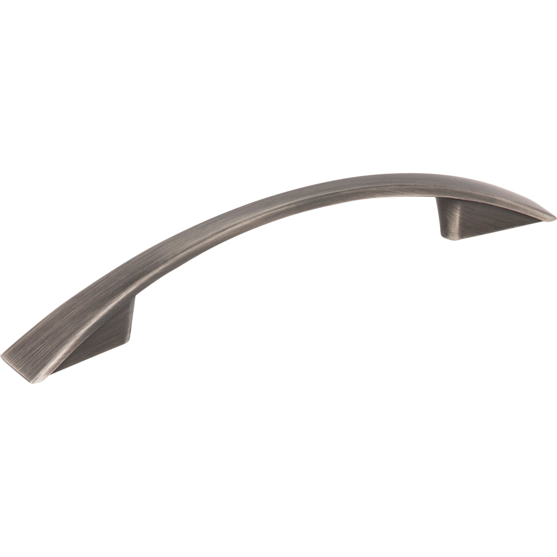 Flared Regan Cabinet Pull by Jeffrey Alexander - Brushed Pewter