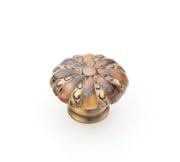 Tiger Penshell Round Cushion Knob by Schaub - Estate Dover - New York Hardware