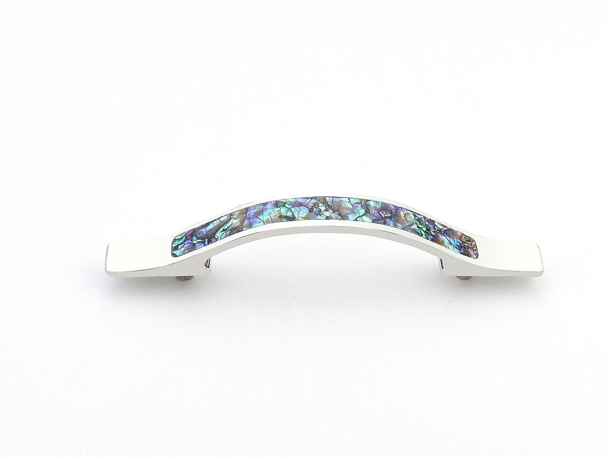 Imperial Shell Rectangle Wave Pull by Schaub - New York Hardware, Inc