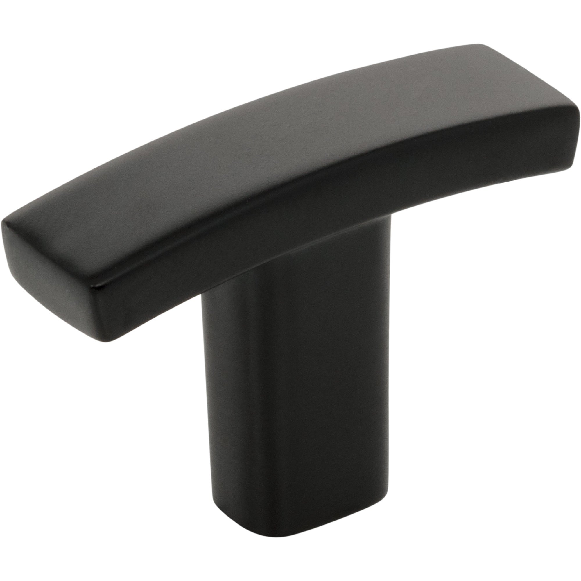 Square Thatcher Cabinet "T" Knob by Elements - Matte Black