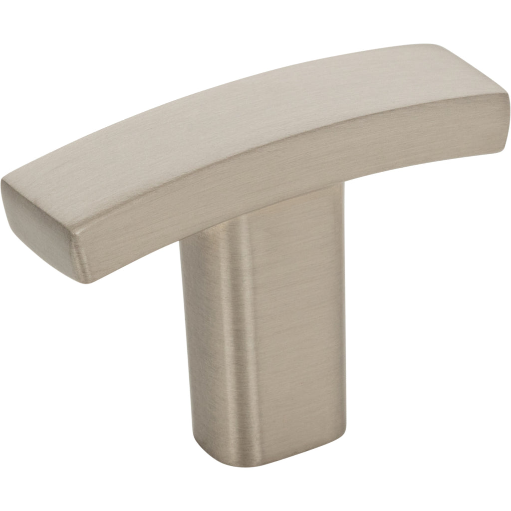Square Thatcher Cabinet "T" Knob by Elements - Satin Nickel