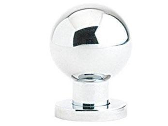 Brass Globe Knob - 1" (25mm) - New York Hardware Online