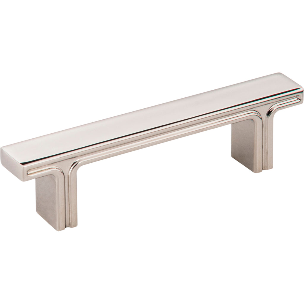 Square Anwick Cabinet Pull by Jeffrey Alexander - Polished Nickel