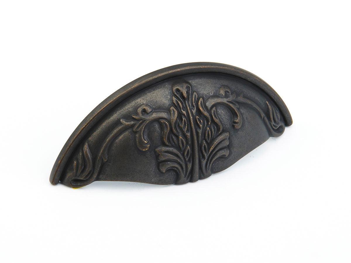 Corinthian Cup Pull by Schaub - Ancient Bronze - New York Hardware