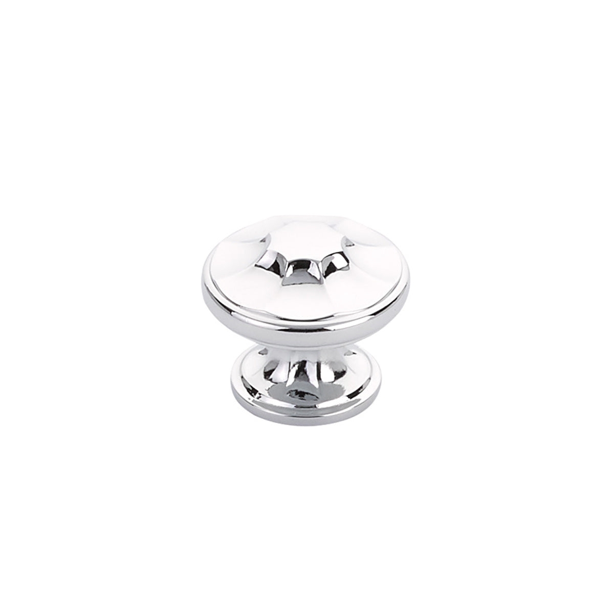 Empire Round Knob by Schaub - Polished Chrome - New York Hardware
