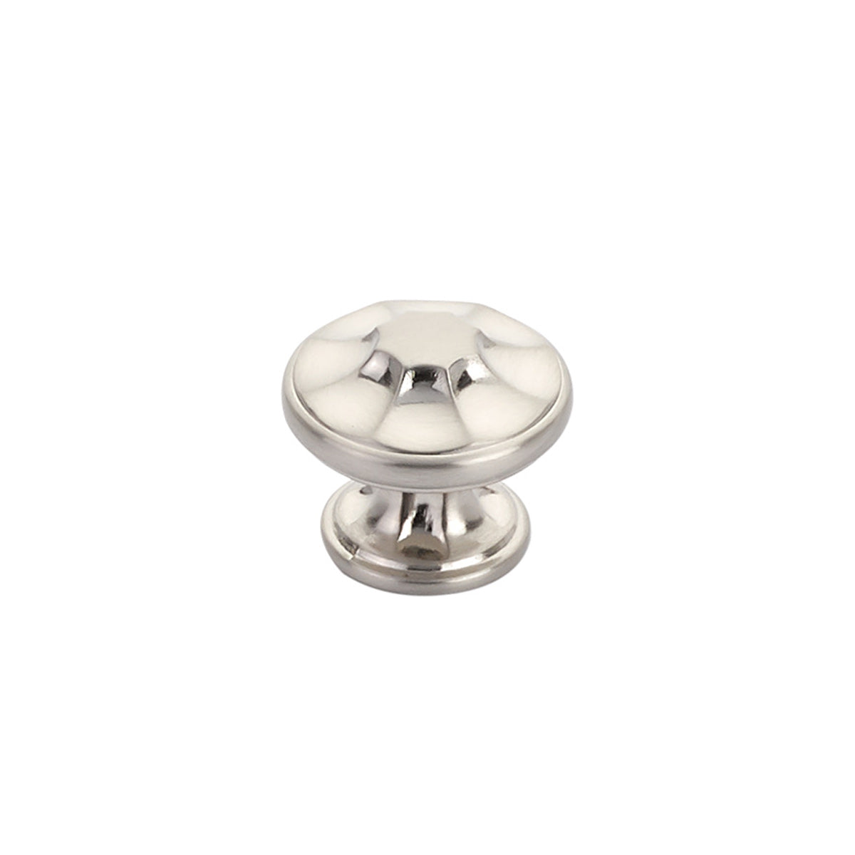 Empire Round Knob by Schaub - Brushed Nickel - New York Hardware