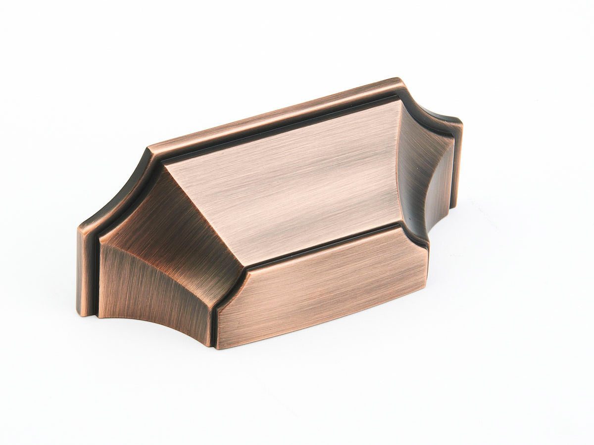 Empire Cup Pull by Schaub - Empire Bronze - New York Hardware