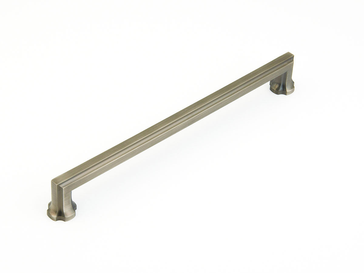 Empire Appliance Pull by Schaub - Antique Nickel - New York Hardware